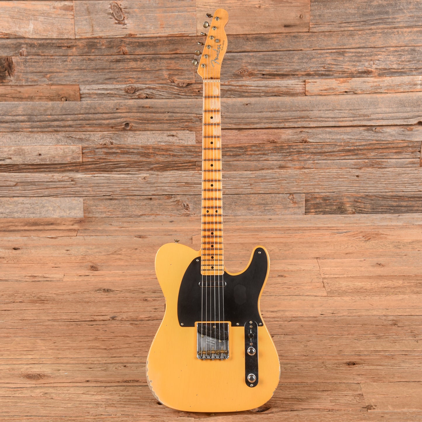 Fender Custom Shop '52 Reissue Telecaster Relic Aged Nocaster Blonde 2024 Electric Guitars