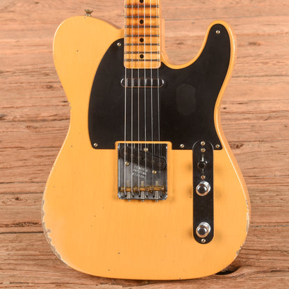 Fender Custom Shop '52 Reissue Telecaster Relic Aged Nocaster Blonde 2024 Electric Guitars