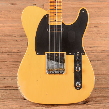 Fender Custom Shop '52 Reissue Telecaster Relic Aged Nocaster Blonde 2024 Electric Guitars