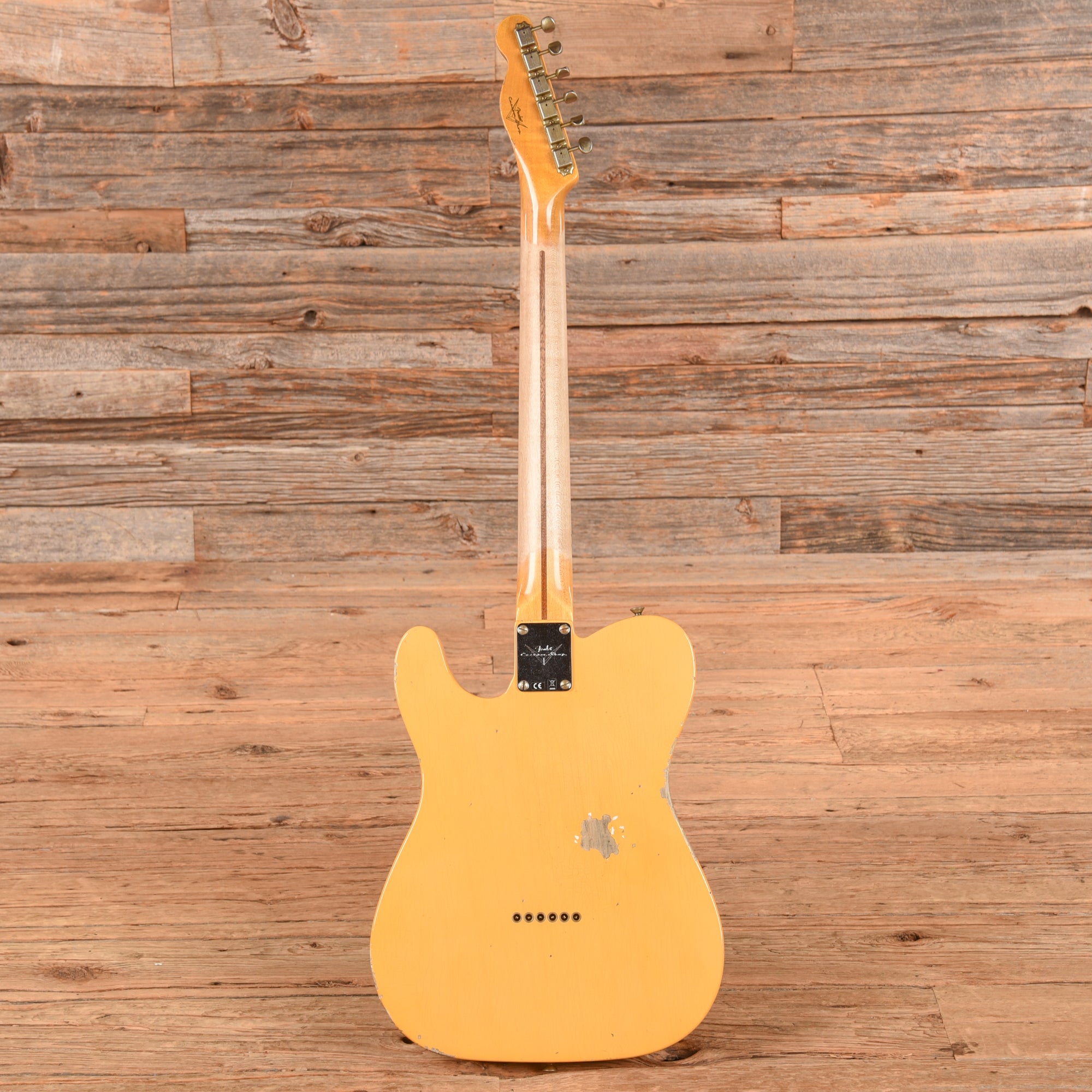 Fender Custom Shop '52 Reissue Telecaster Relic Aged Nocaster Blonde 2024 Electric Guitars