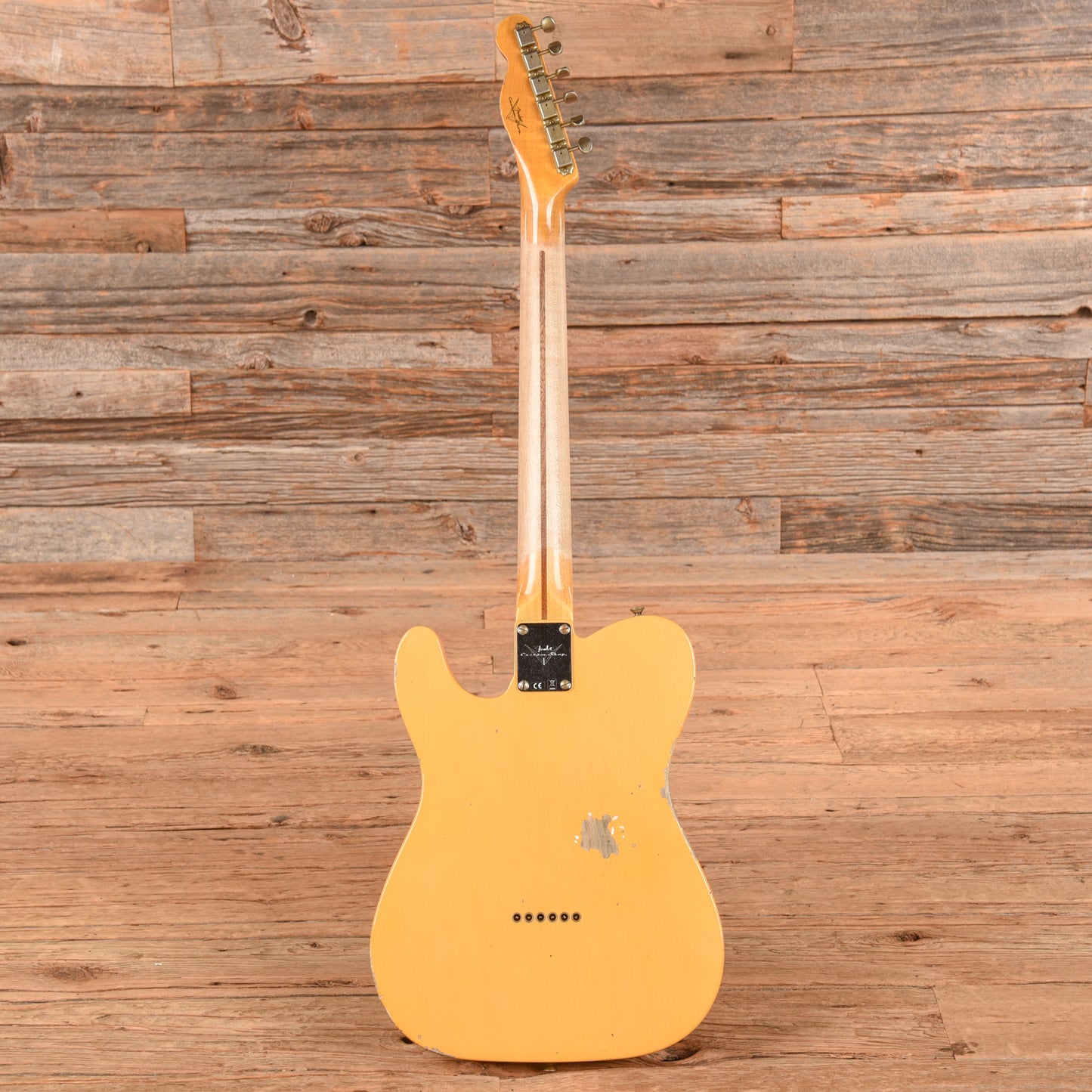 Fender Custom Shop '52 Reissue Telecaster Relic Aged Nocaster Blonde 2024 Electric Guitars