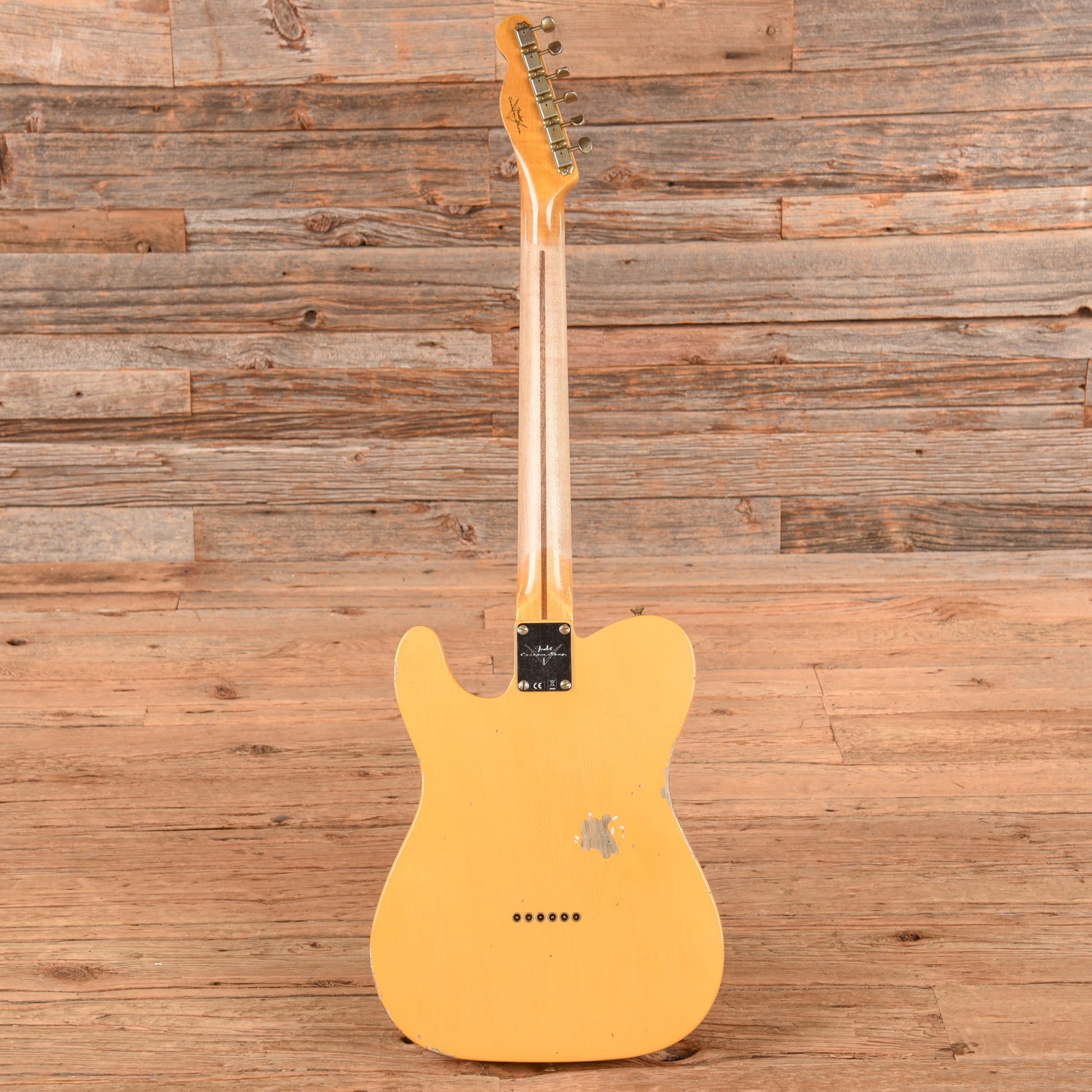 Fender Custom Shop '52 Reissue Telecaster Relic Aged Nocaster Blonde 2024 Electric Guitars