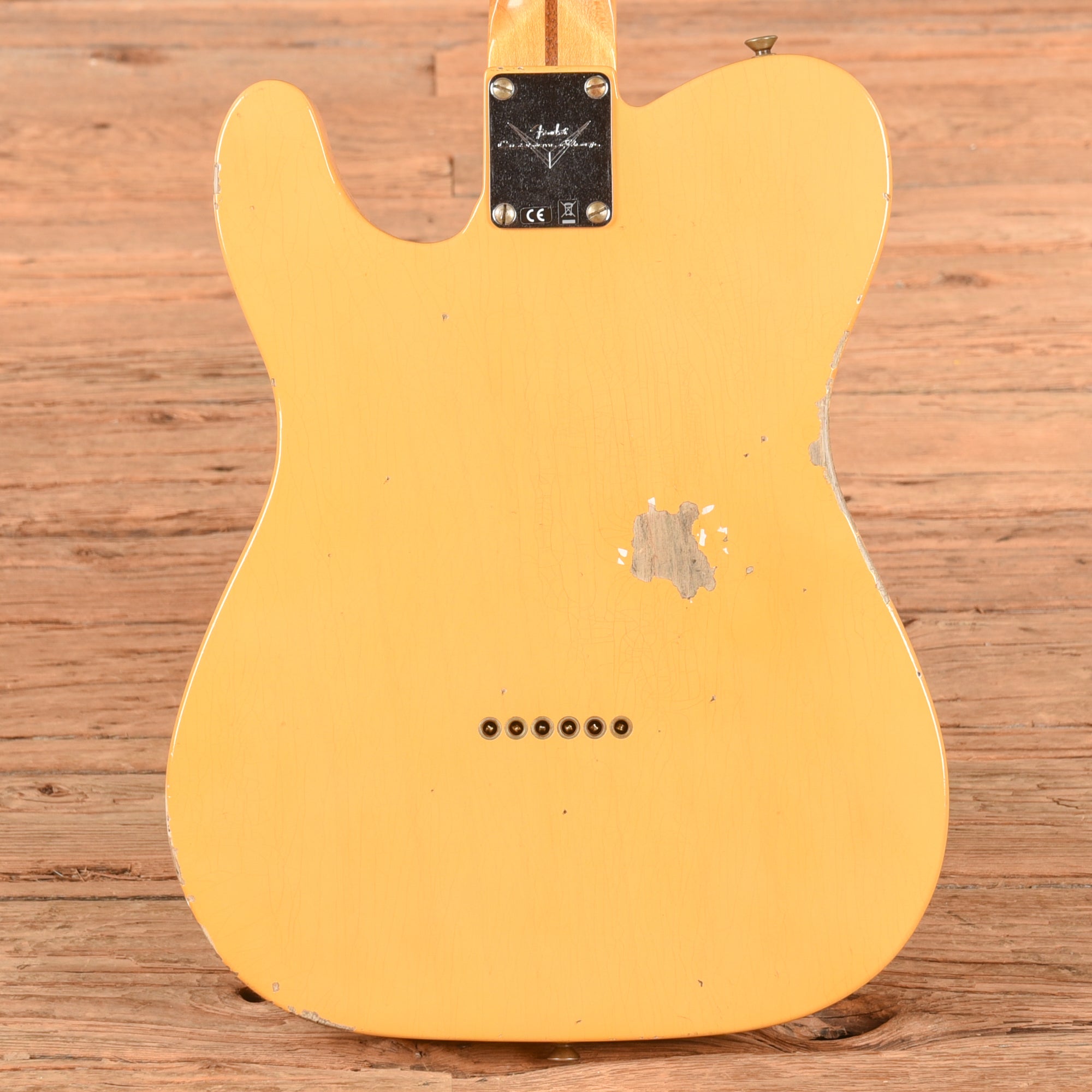 Fender Custom Shop '52 Reissue Telecaster Relic Aged Nocaster Blonde 2024 Electric Guitars