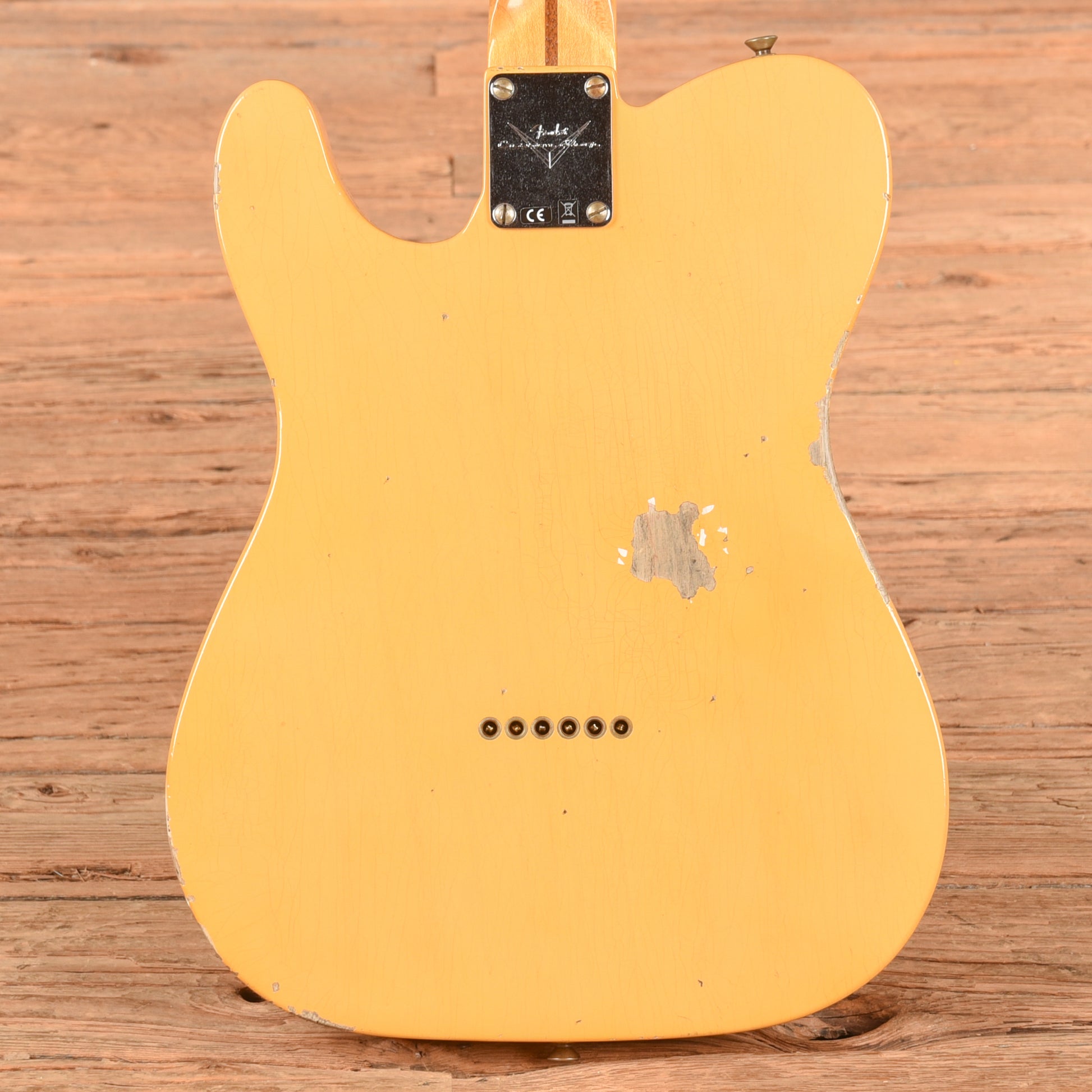 Fender Custom Shop '52 Reissue Telecaster Relic Aged Nocaster Blonde 2024 Electric Guitars