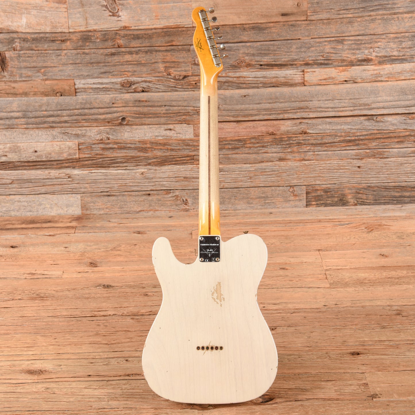 Fender Custom Shop '52 Telecaster Relic Aged White Blonde 2021 Electric Guitars