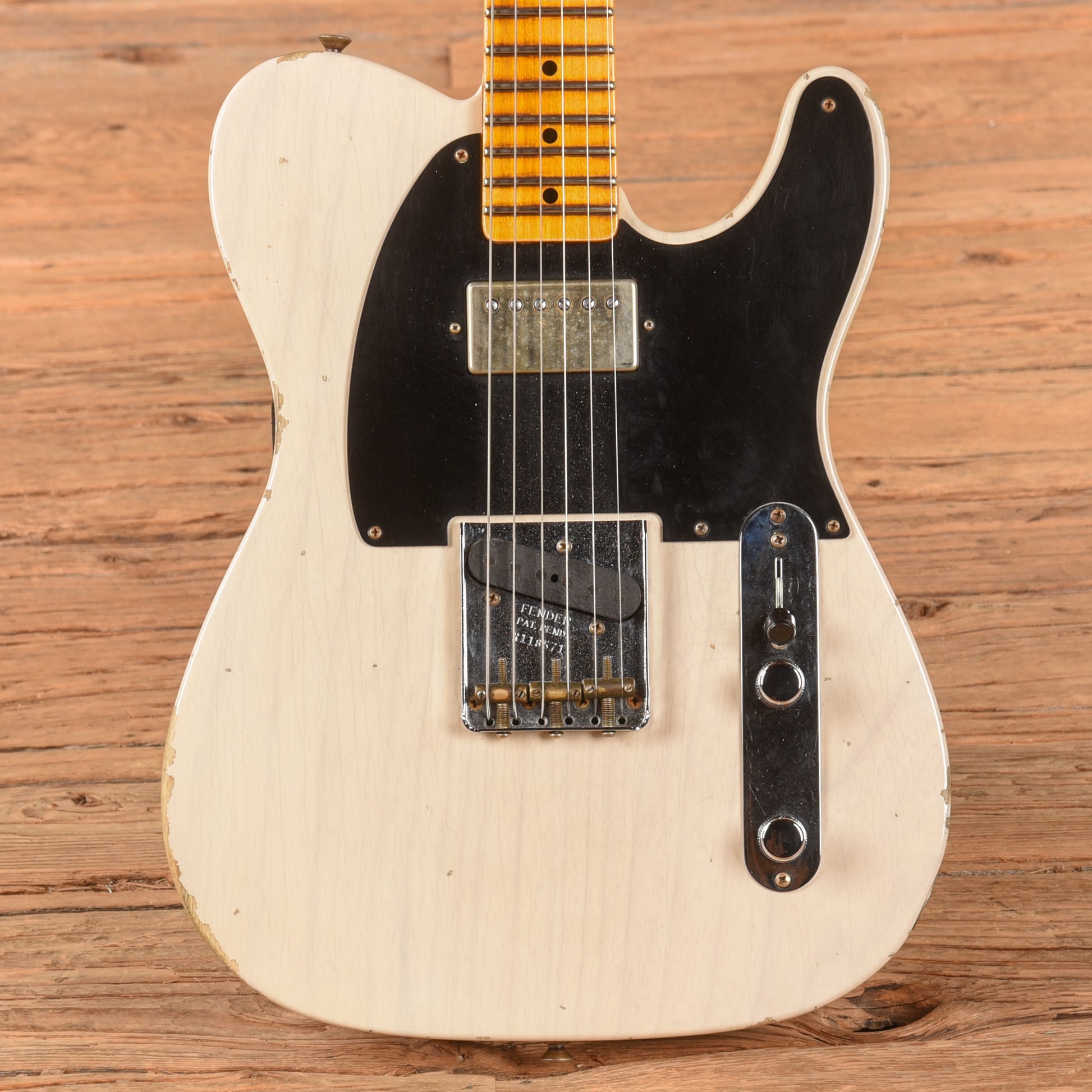 Fender Custom Shop '52 Telecaster Relic Aged White Blonde 2021 Electric Guitars