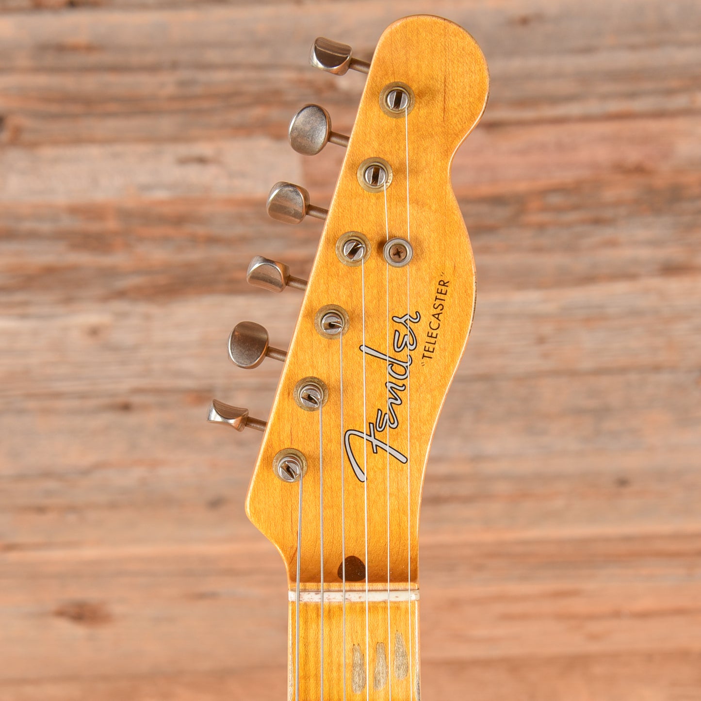 Fender Custom Shop '52 Telecaster Relic Aged White Blonde 2021 Electric Guitars