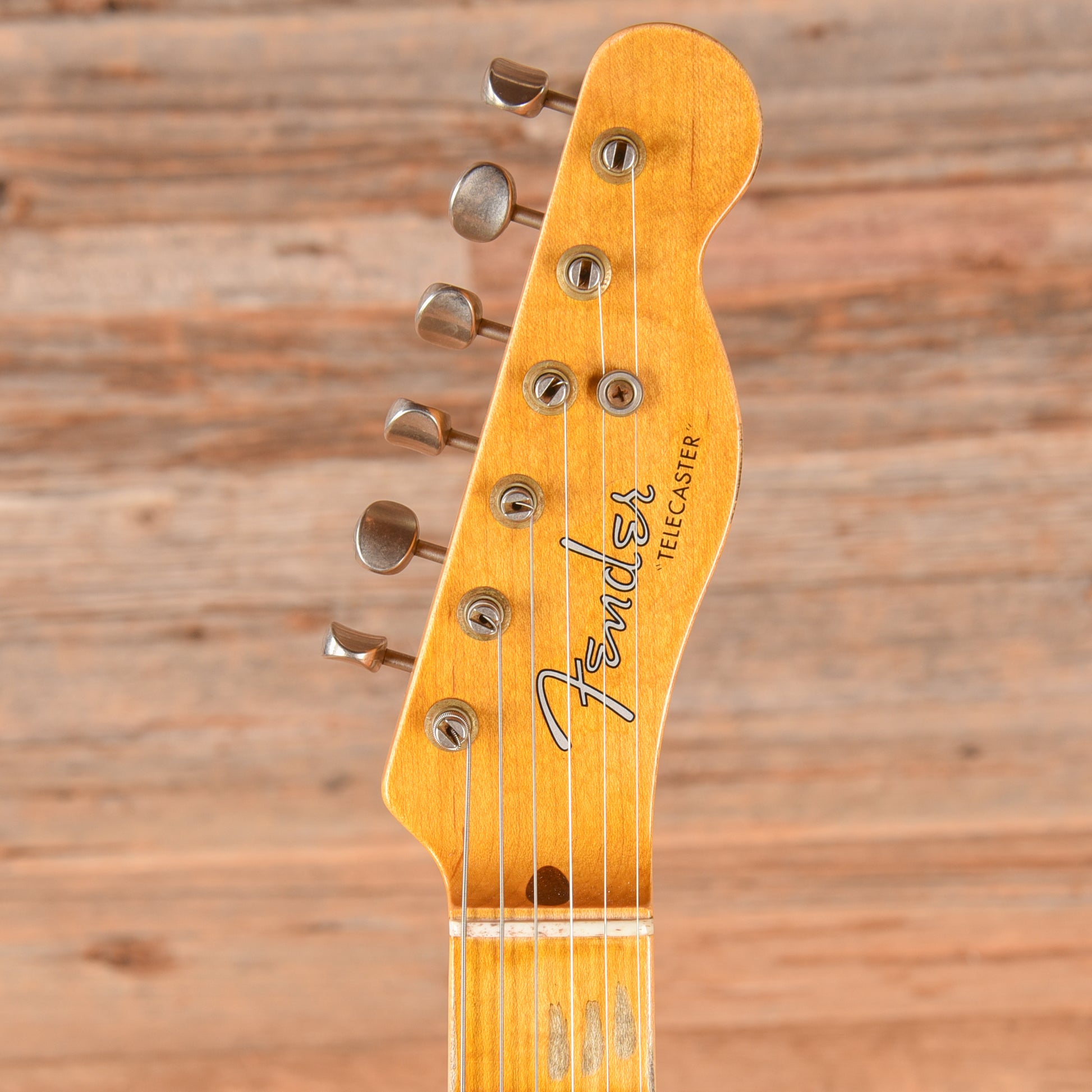 Fender Custom Shop '52 Telecaster Relic Aged White Blonde 2021 Electric Guitars