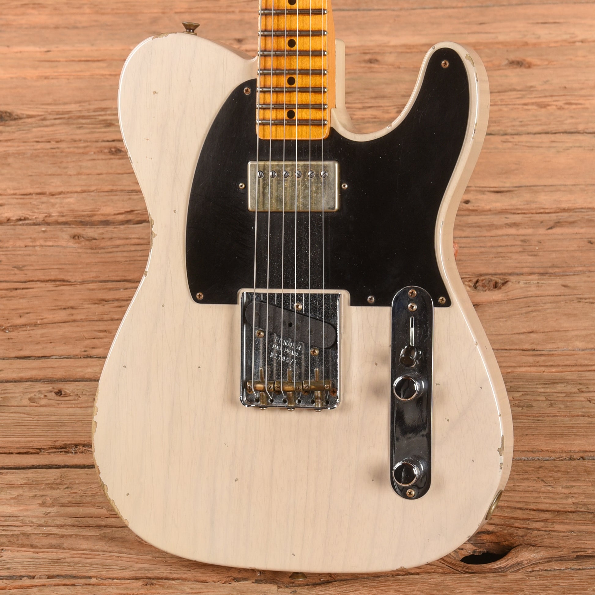 Fender Custom Shop '52 Telecaster Relic Aged White Blonde 2021 Electric Guitars