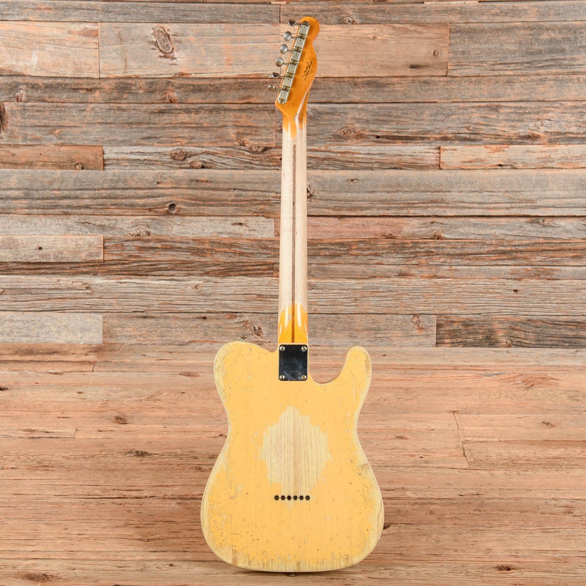 Fender Custom Shop '52 Telecaster Super Heavy Relic Butterscotch Blonde  LEFTY Electric Guitars