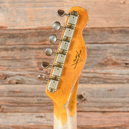 Fender Custom Shop '52 Telecaster Super Heavy Relic Butterscotch Blonde  LEFTY Electric Guitars
