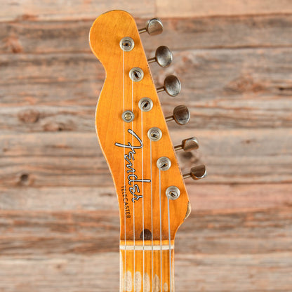 Fender Custom Shop '52 Telecaster Super Heavy Relic Butterscotch Blonde  LEFTY Electric Guitars