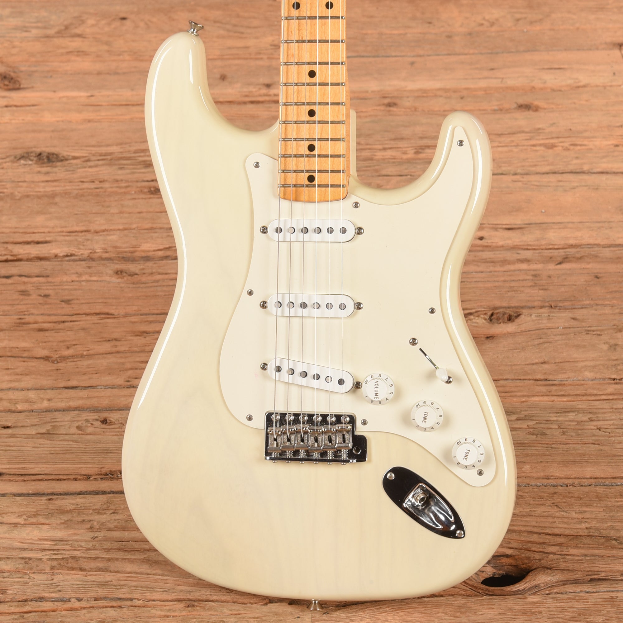 Fender Custom Shop '55 Stratocaster NOS White Blonde 2014 Electric Guitars