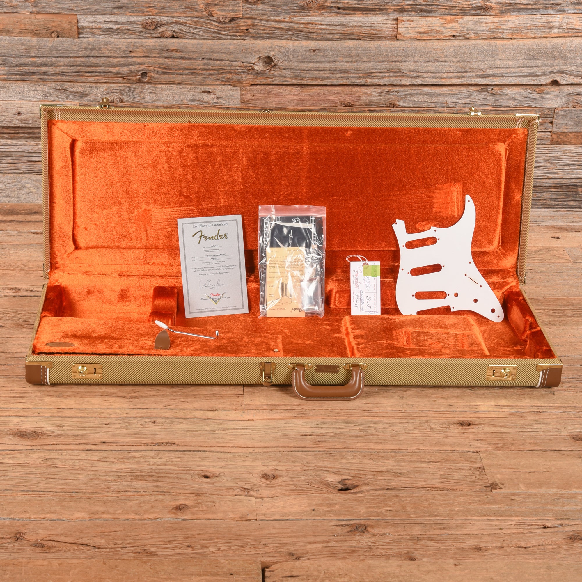 Fender Custom Shop '55 Stratocaster NOS White Blonde 2014 Electric Guitars