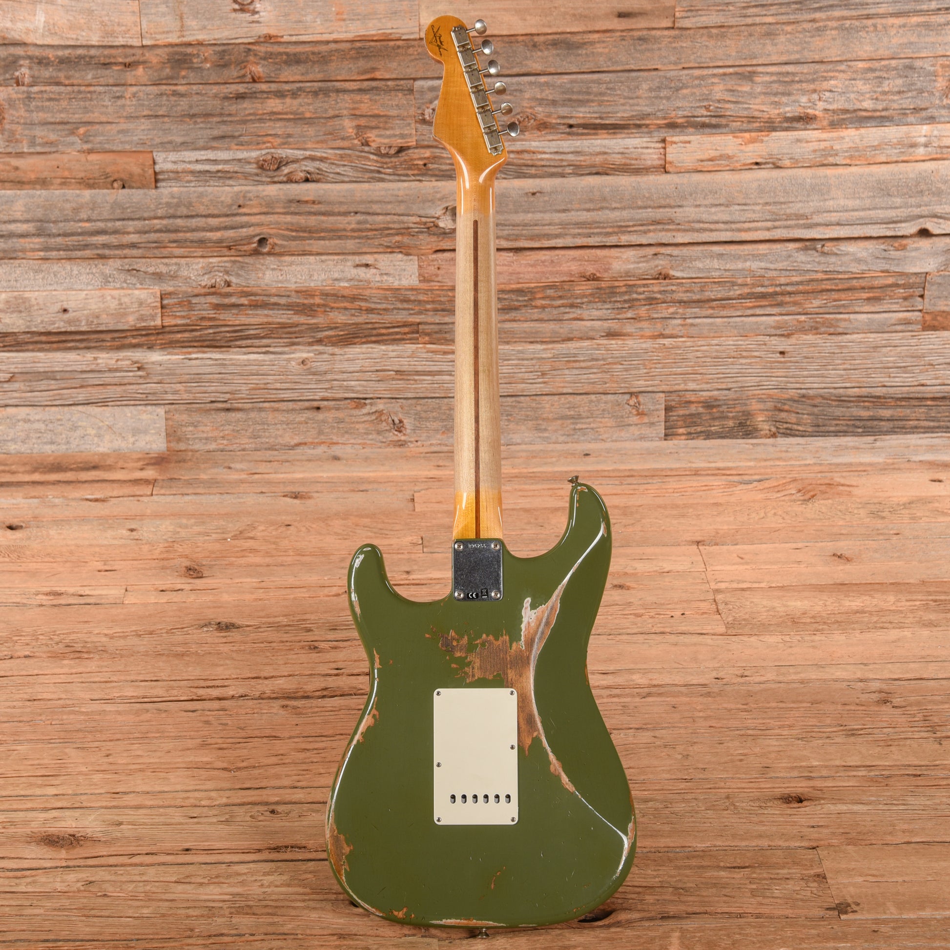 Fender Custom Shop '56 Stratocaster HSS Reissue Heavy Relic Matte Army Drab 2019 Electric Guitars