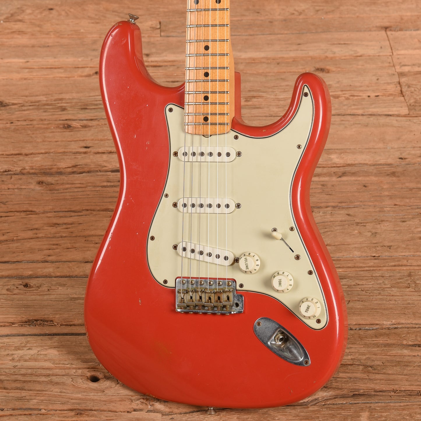 Fender Custom Shop '56 Stratocaster Relic Fiesta Red 2004 Electric Guitars