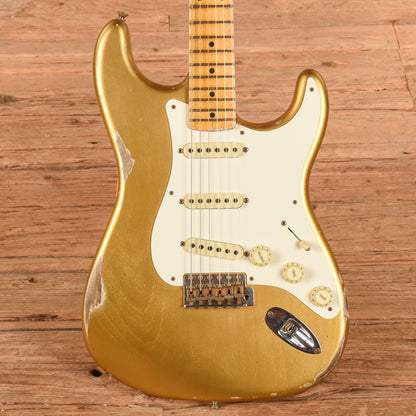 Fender Custom Shop '57 Stratocaster Relic HLE Gold 2021 Electric Guitars