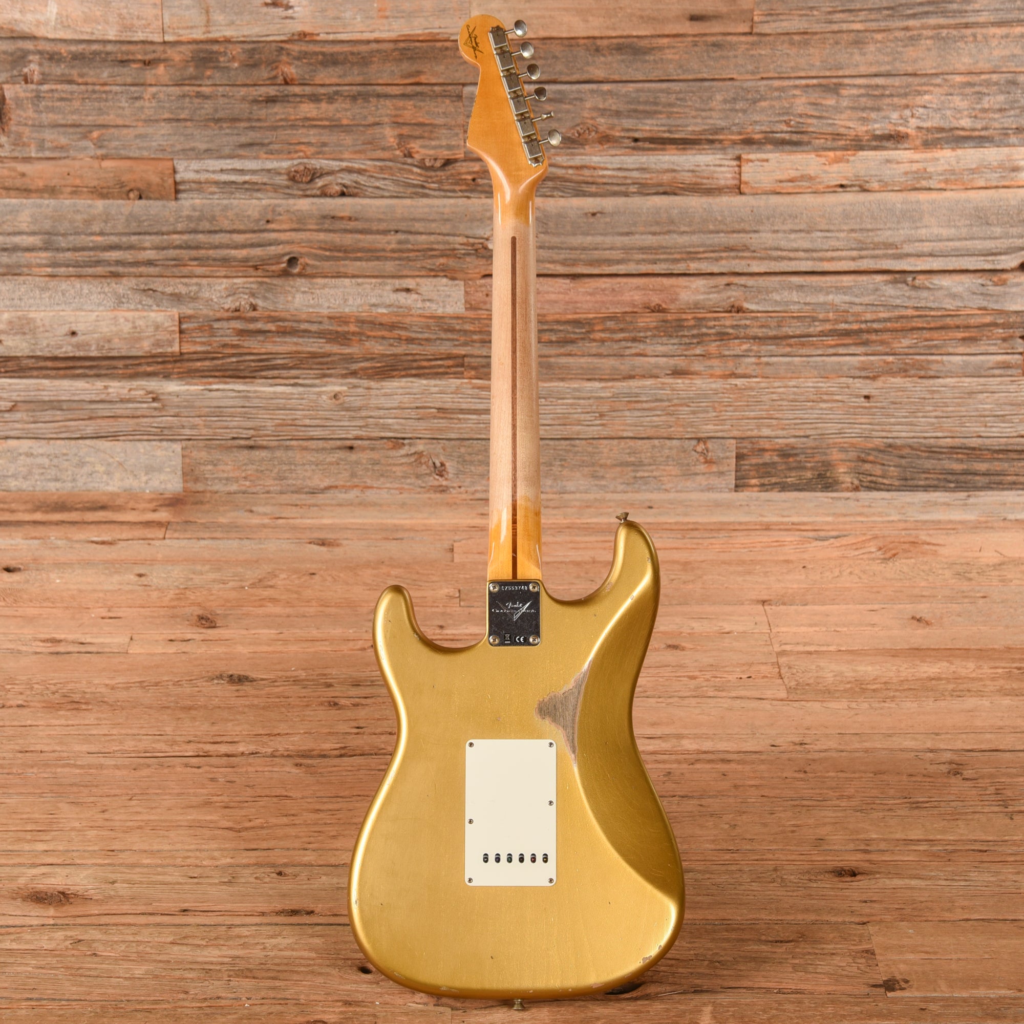Fender Custom Shop '57 Stratocaster Relic HLE Gold 2021 Electric Guitars
