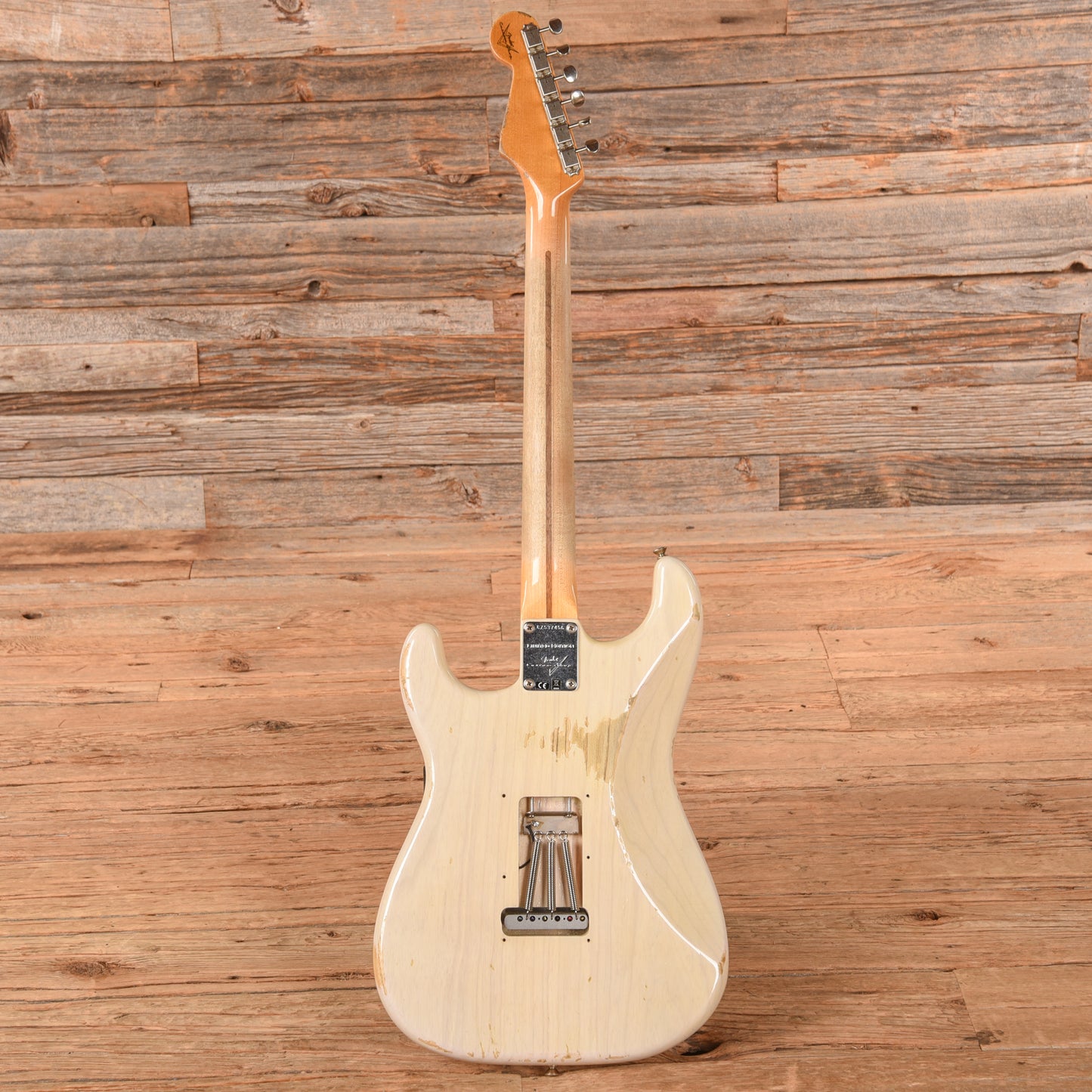 Fender Custom Shop '59 Stratocaster Heavy Relic Blonde 2018 Electric Guitars
