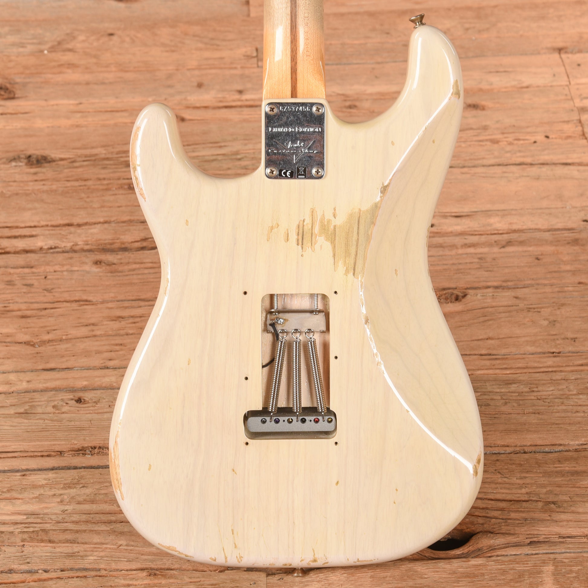 Fender Custom Shop '59 Stratocaster Heavy Relic Blonde 2018 Electric Guitars