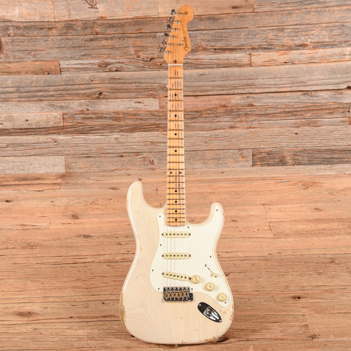Fender Custom Shop '59 Stratocaster Heavy Relic Blonde 2018 Electric Guitars