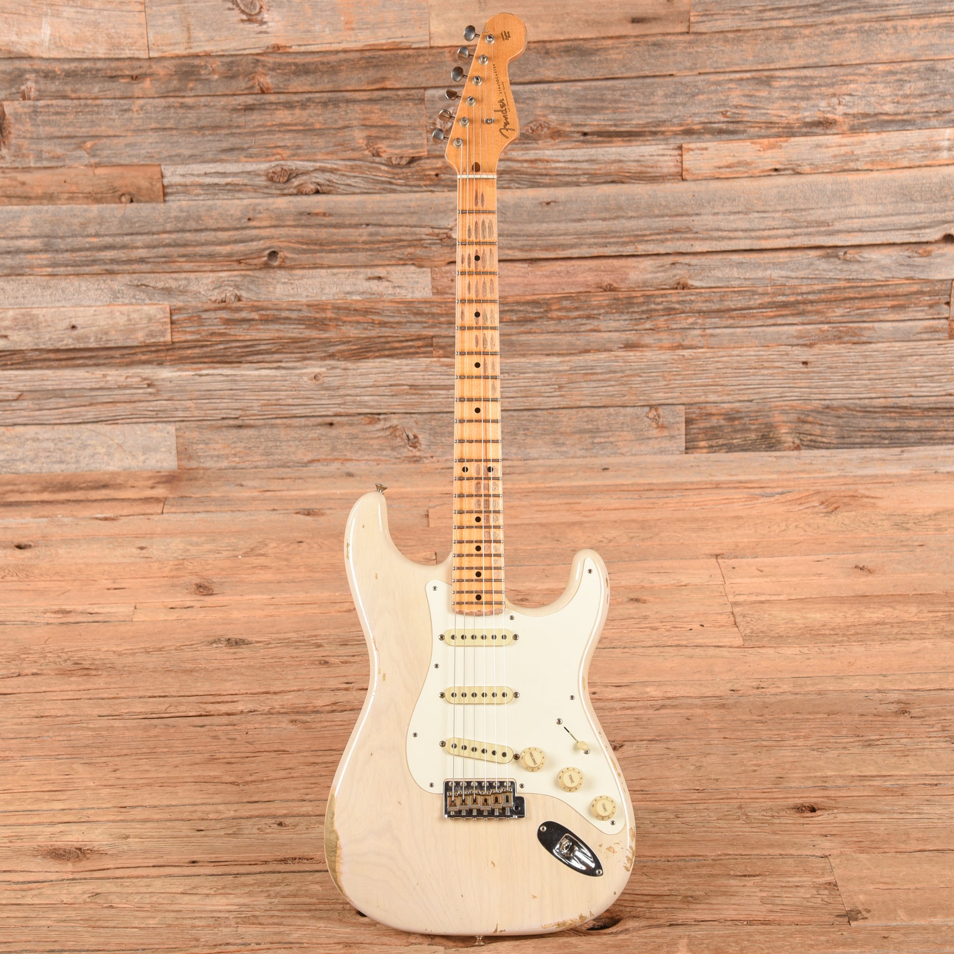 Fender Custom Shop '59 Stratocaster Heavy Relic Blonde 2018 Electric Guitars