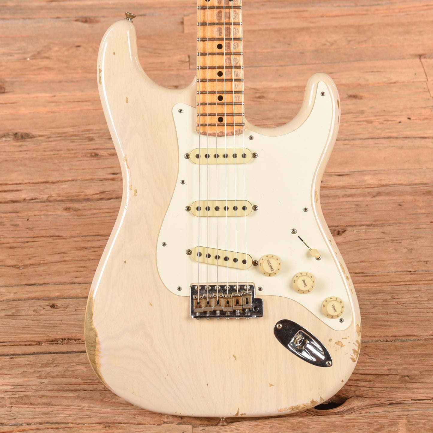 Fender Custom Shop '59 Stratocaster Heavy Relic Blonde 2018 Electric Guitars