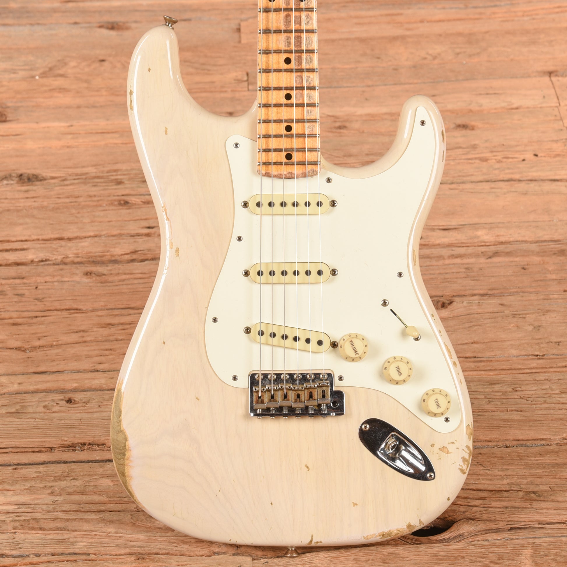 Fender Custom Shop '59 Stratocaster Heavy Relic Blonde 2018 Electric Guitars