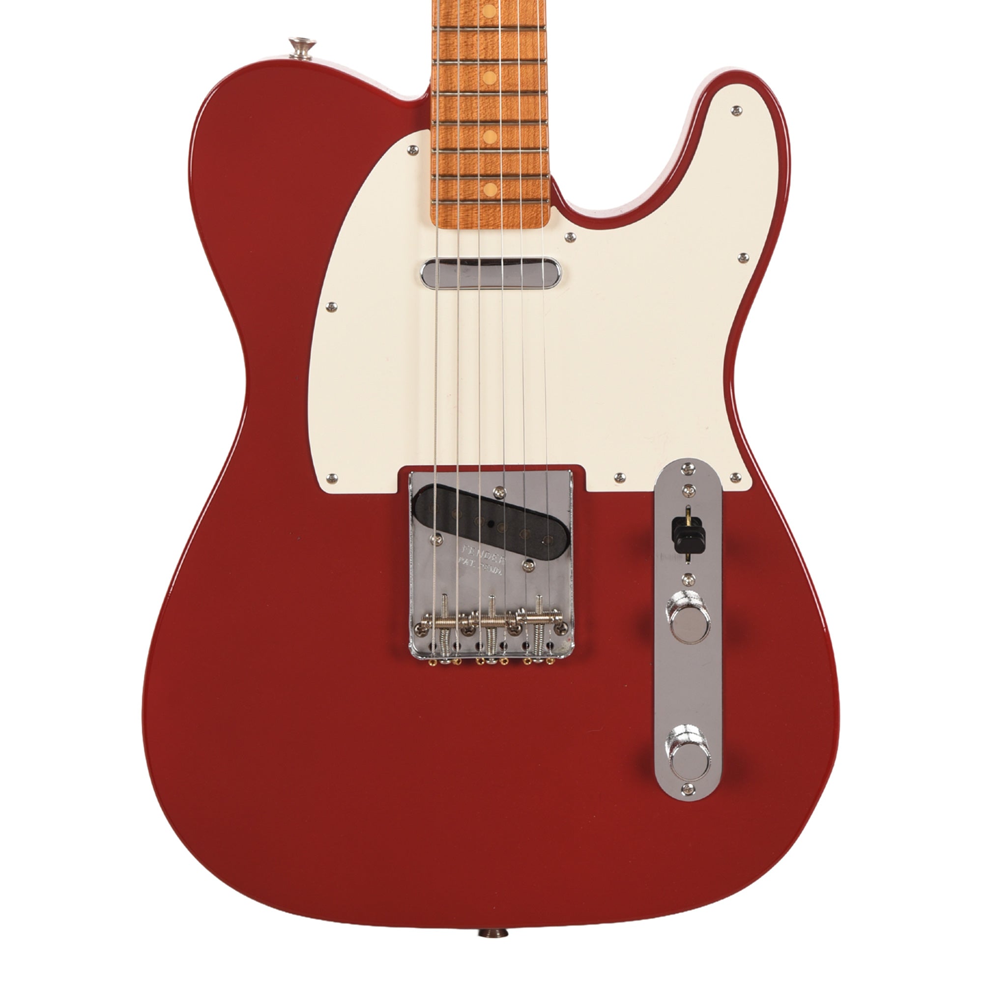 Fender Custom Shop '59 Telecaster Deluxe Closet Classic Dakota Red Master Built by David Brown Electric Guitars