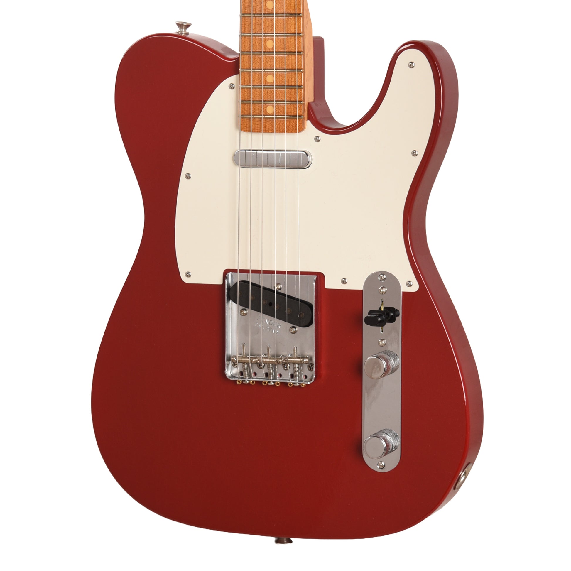 Fender Custom Shop '59 Telecaster Deluxe Closet Classic Dakota Red Master Built by David Brown Electric Guitars