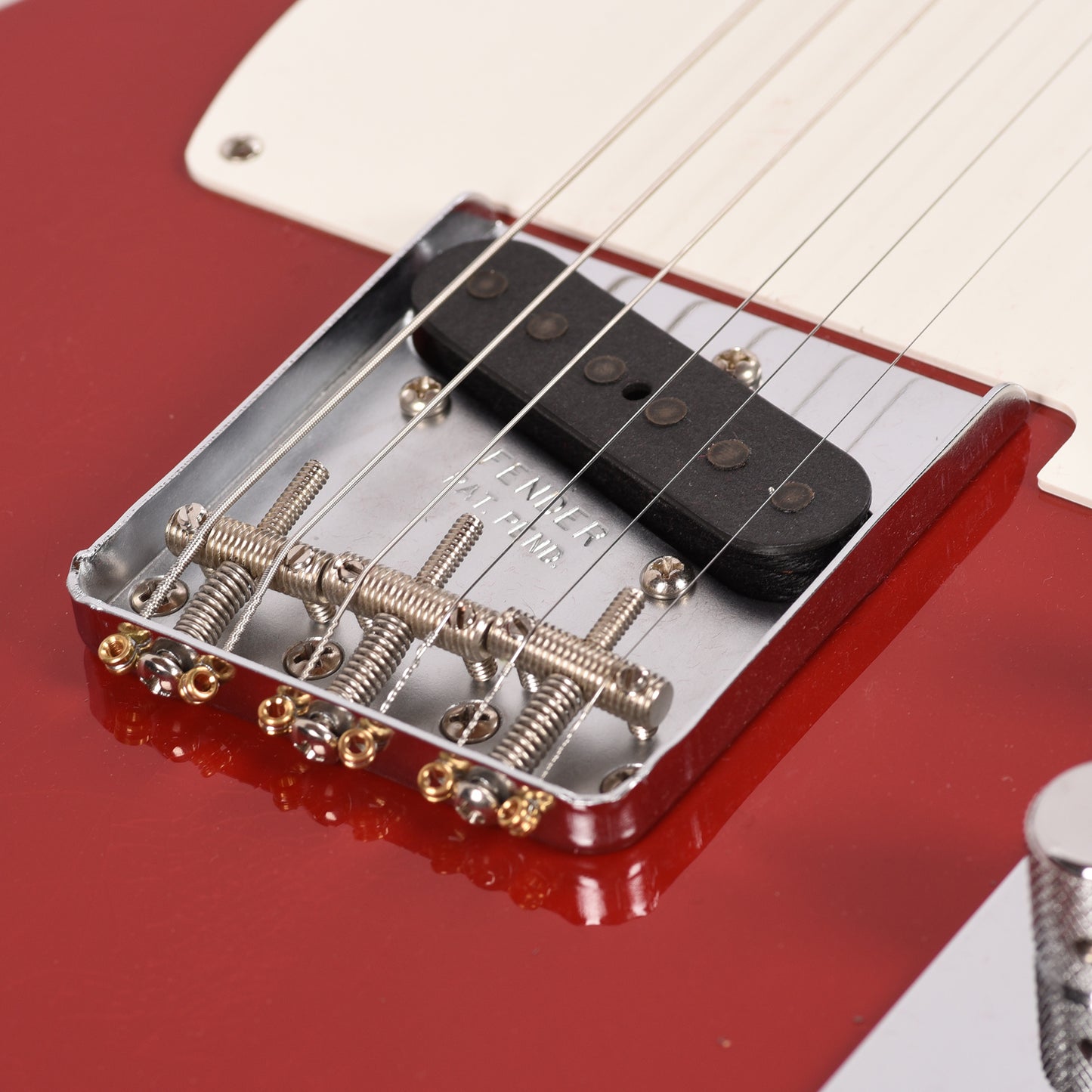 Fender Custom Shop '59 Telecaster Deluxe Closet Classic Dakota Red Master Built by David Brown Electric Guitars