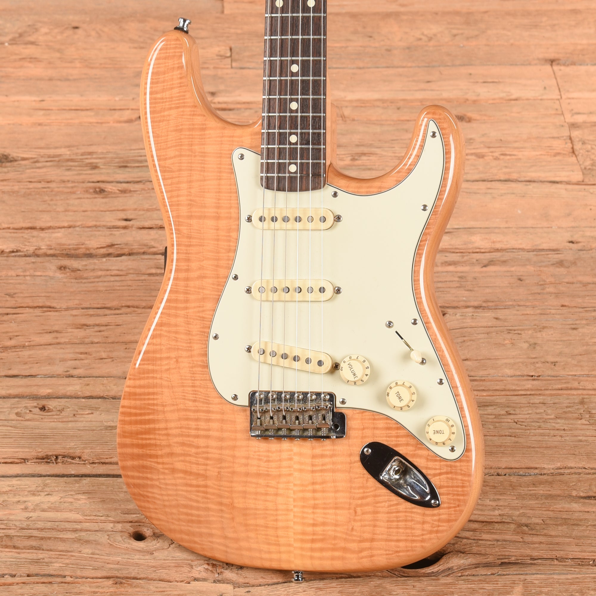 Fender Custom Shop '60 FMT Stratocaster Natural 1995 Electric Guitars