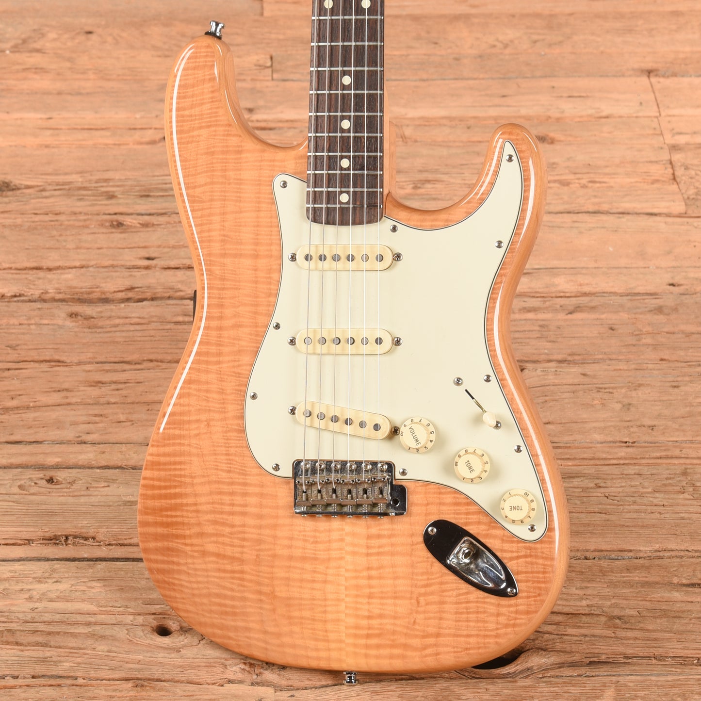 Fender Custom Shop '60 FMT Stratocaster Natural 1995 Electric Guitars