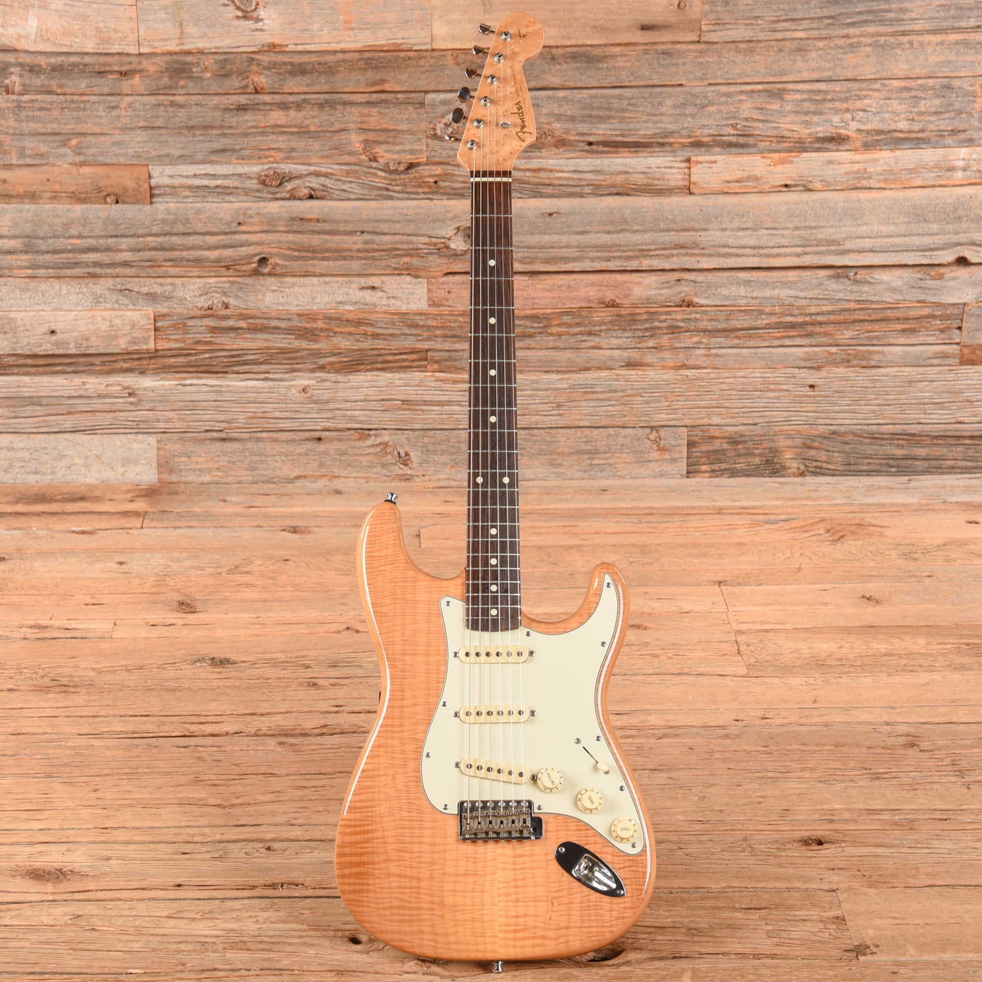 Fender Custom Shop '60 FMT Stratocaster Natural 1995 Electric Guitars