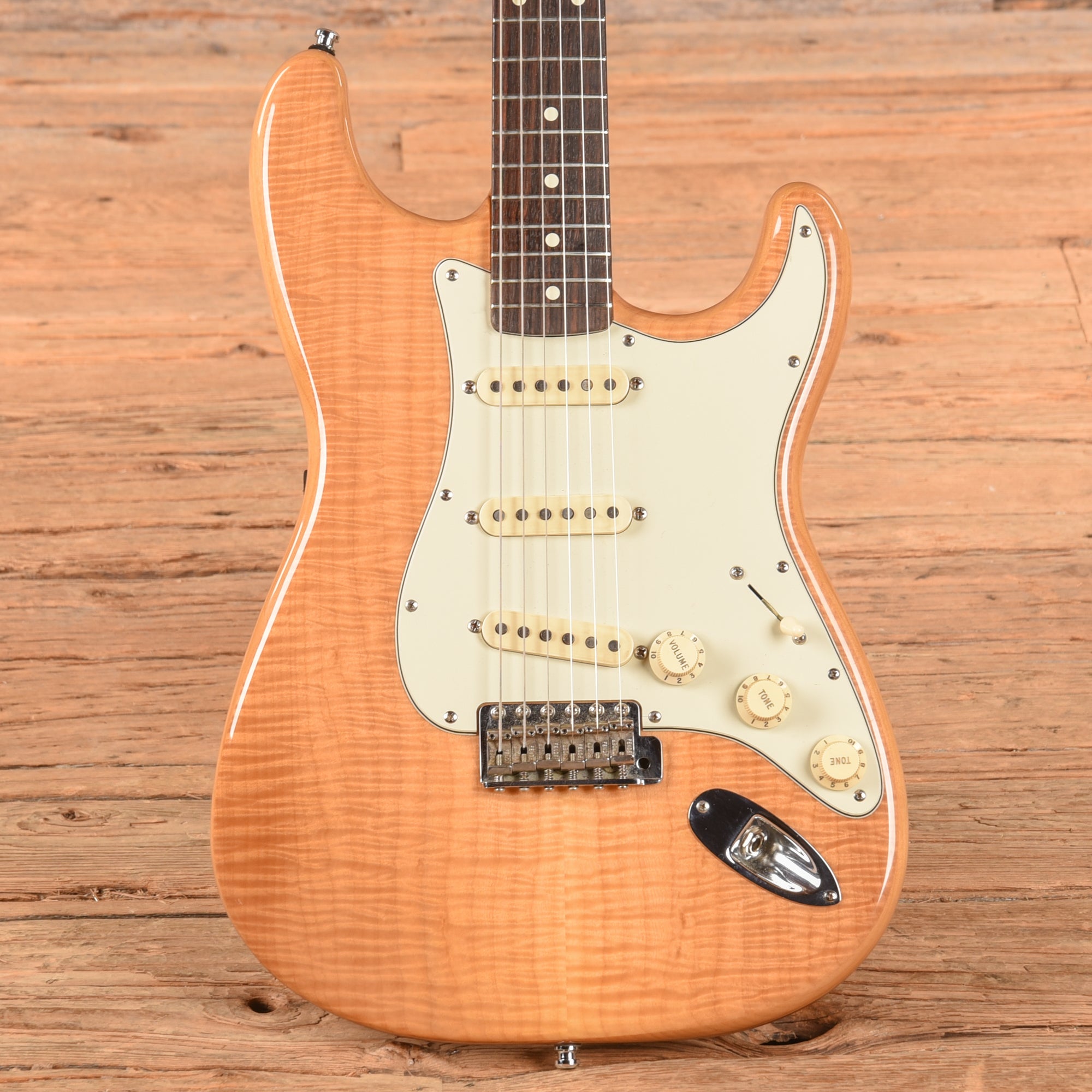 Fender Custom Shop '60 FMT Stratocaster Natural 1995 Electric Guitars
