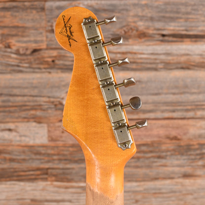 Fender Custom Shop '60 Reissue Stratocaster Heavy Relic Black 2023 Electric Guitars