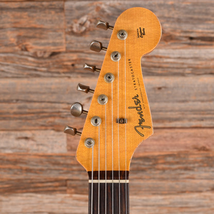 Fender Custom Shop '60 Reissue Stratocaster Heavy Relic Black 2023 Electric Guitars