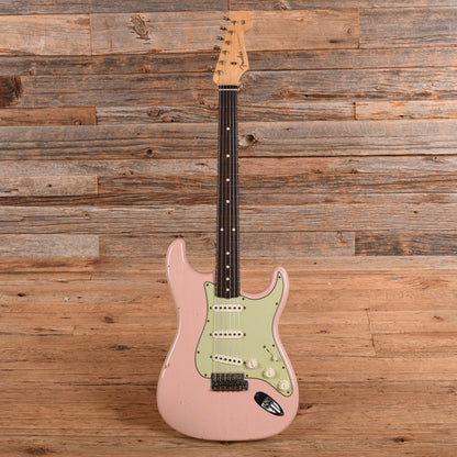 Fender Custom Shop '60 Stratocaster Journeyman Relic Aged Shell Pink 2022 Electric Guitars