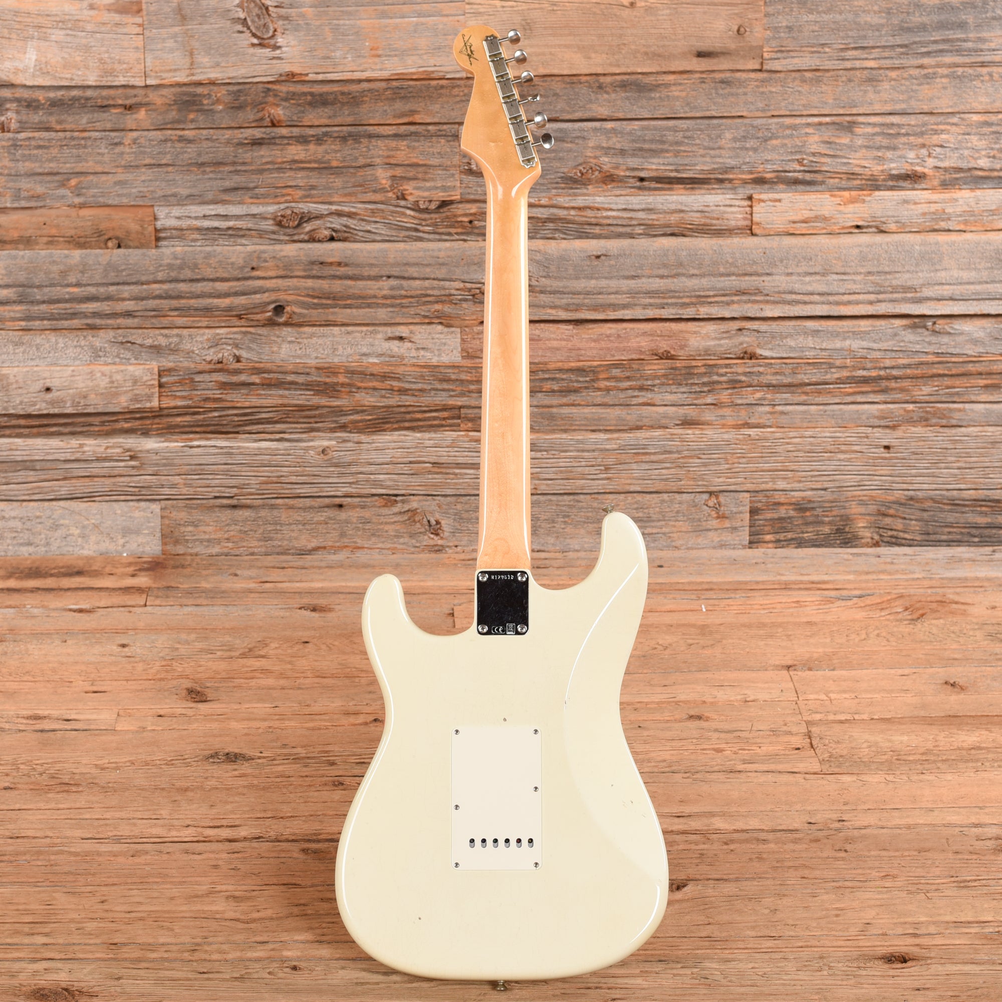 Fender Custom Shop '60 Stratocaster Journeyman Relic Olympic White 2023 Electric Guitars