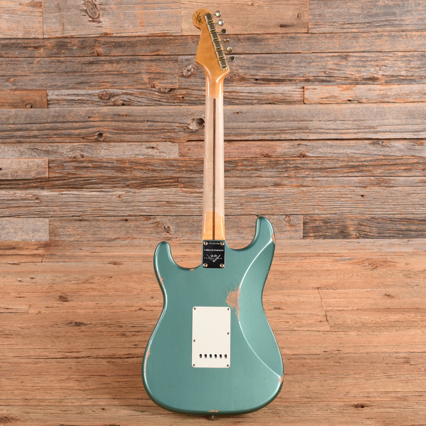 Fender Custom Shop '60 Stratocaster Journeyman Relic Sherwood Green Metallic 2023 Electric Guitars