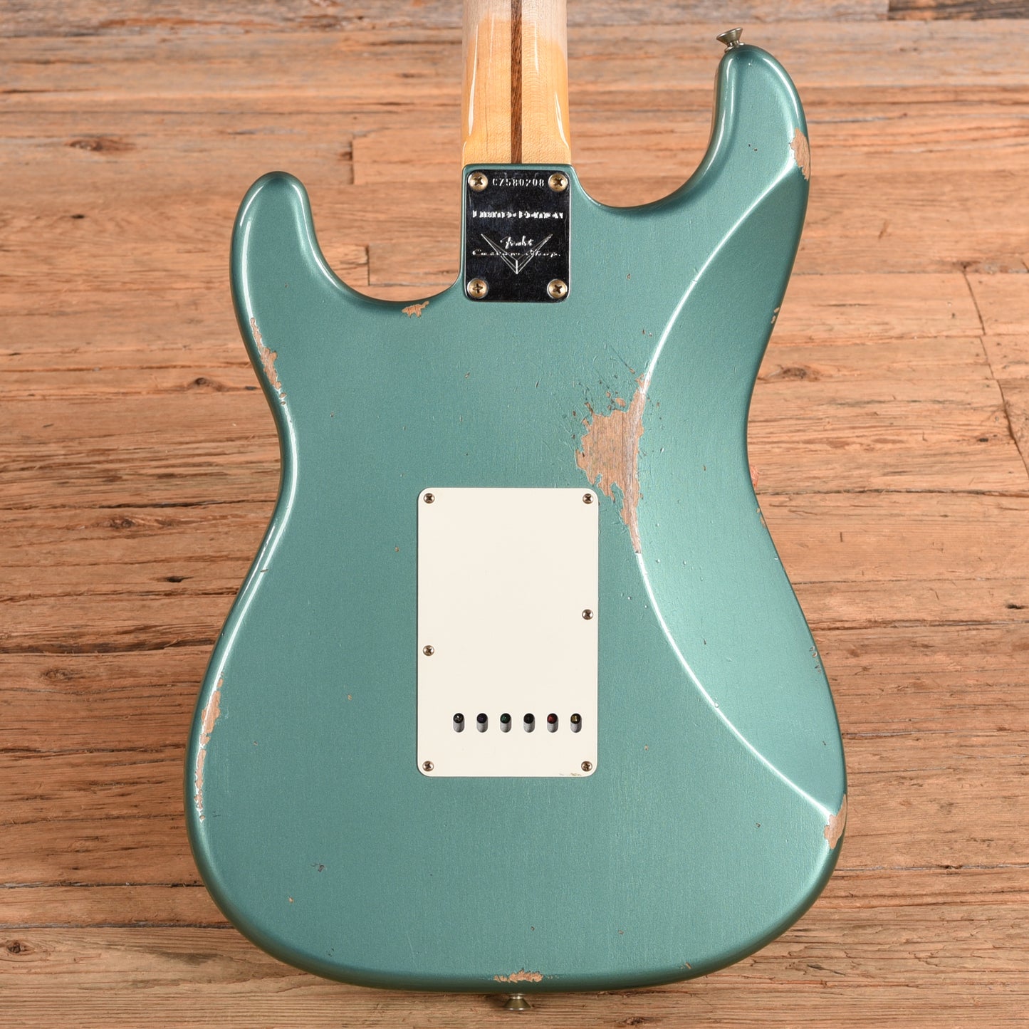 Fender Custom Shop '60 Stratocaster Journeyman Relic Sherwood Green Metallic 2023 Electric Guitars