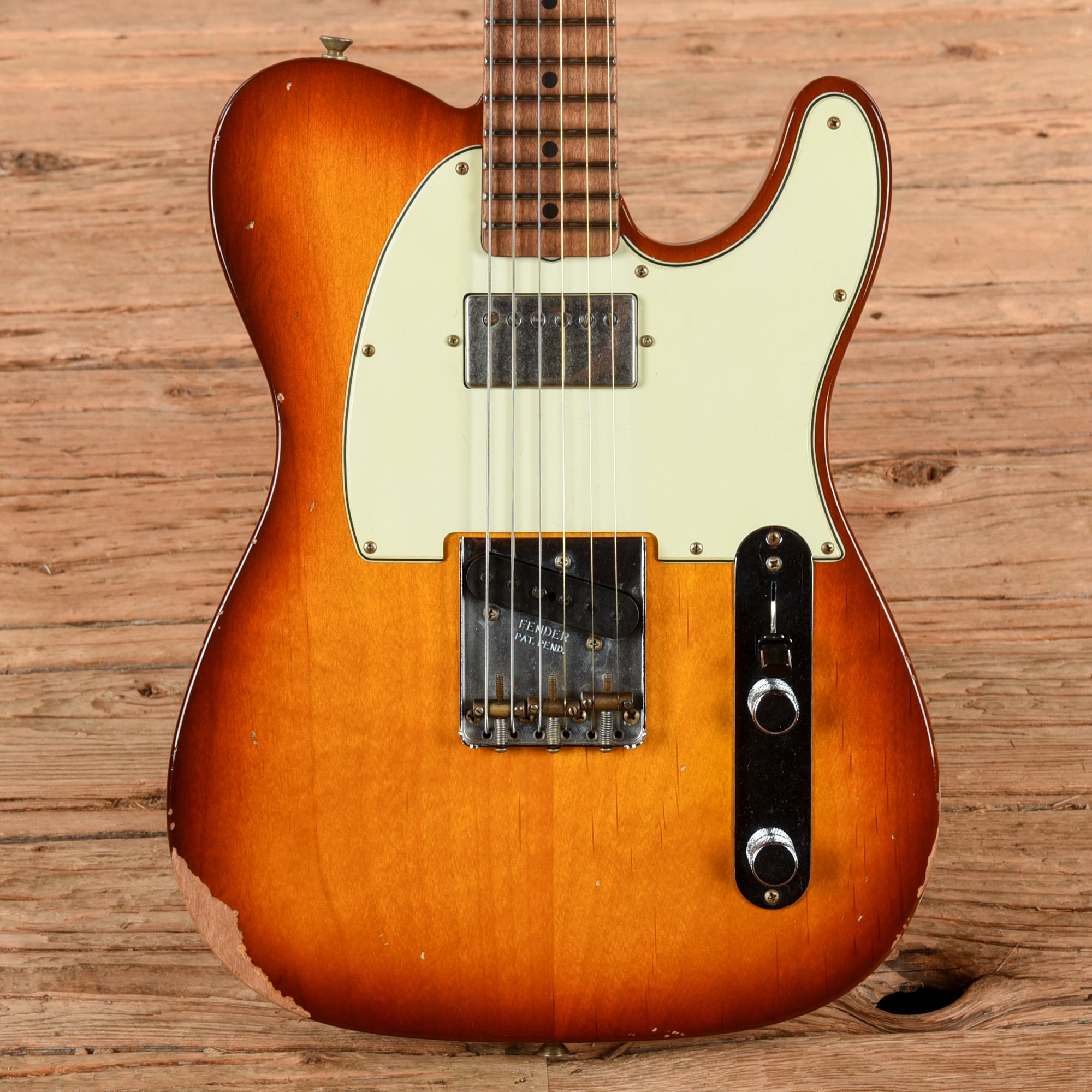 Fender Custom Shop '60 Telecaster Relic Sunburst 2022 Electric Guitars
