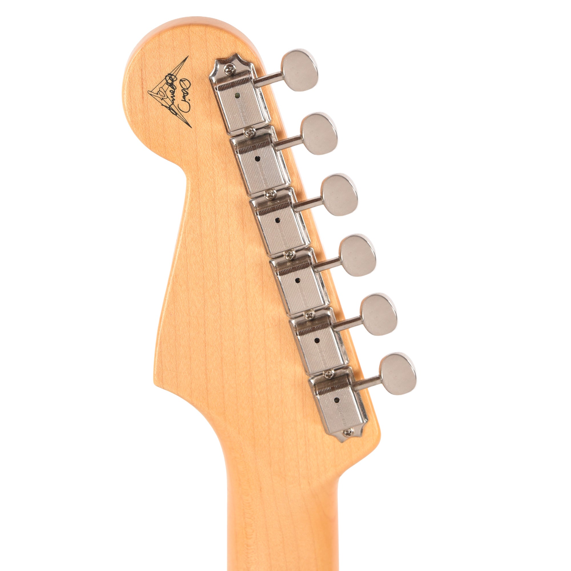 Fender Custom Shop '60s Stratocaster Journeyman Relic Blue Ice Metallic Master Built by David Brown Electric Guitars