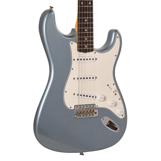 Fender Custom Shop '60s Stratocaster Journeyman Relic Blue Ice Metallic Master Built by David Brown Electric Guitars