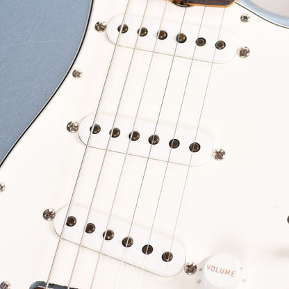 Fender Custom Shop '60s Stratocaster Journeyman Relic Blue Ice Metallic Master Built by David Brown Electric Guitars