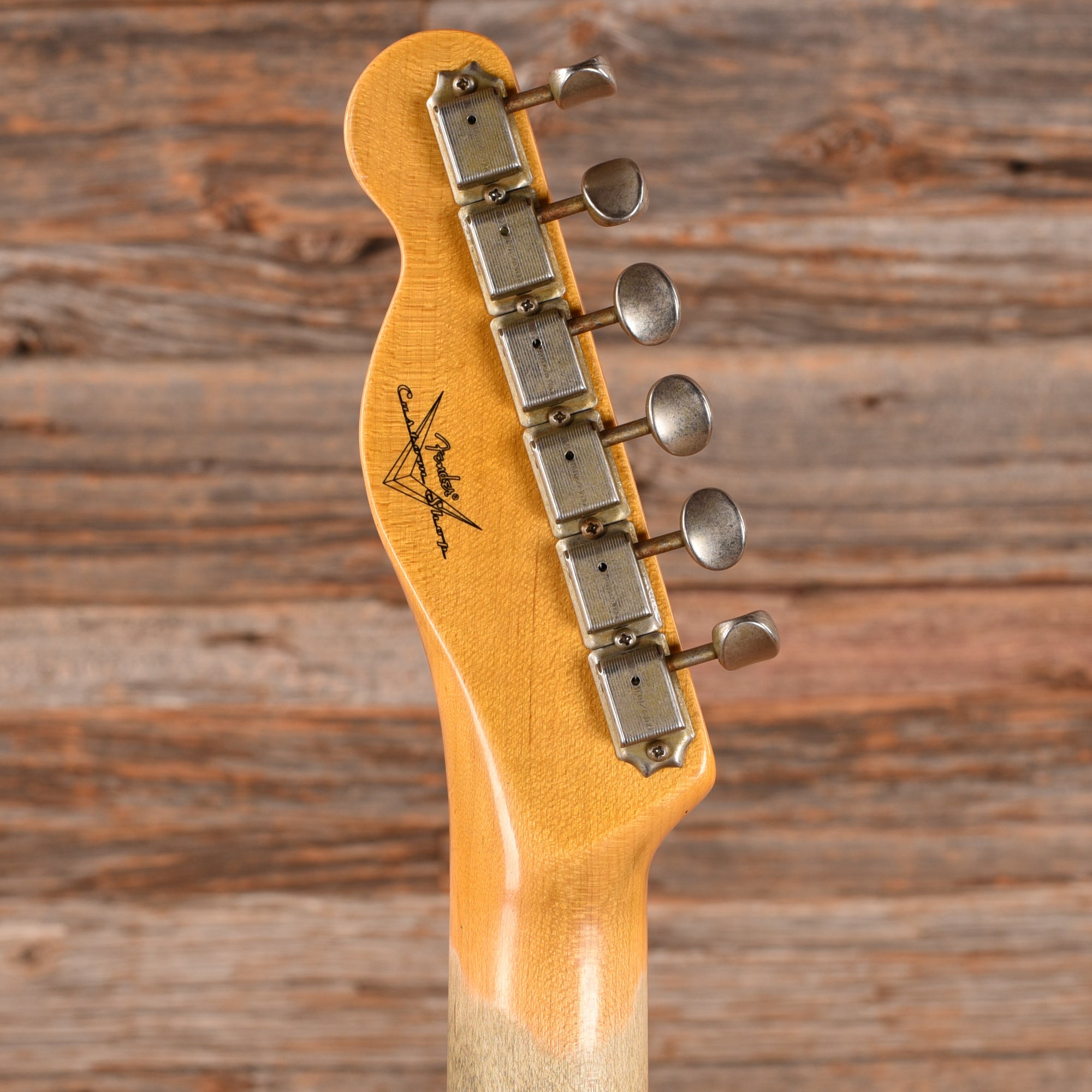 Fender Custom Shop '61 Reissue Telecaster Journeyman Relic 2-Tone Sunburst 2024 Electric Guitars