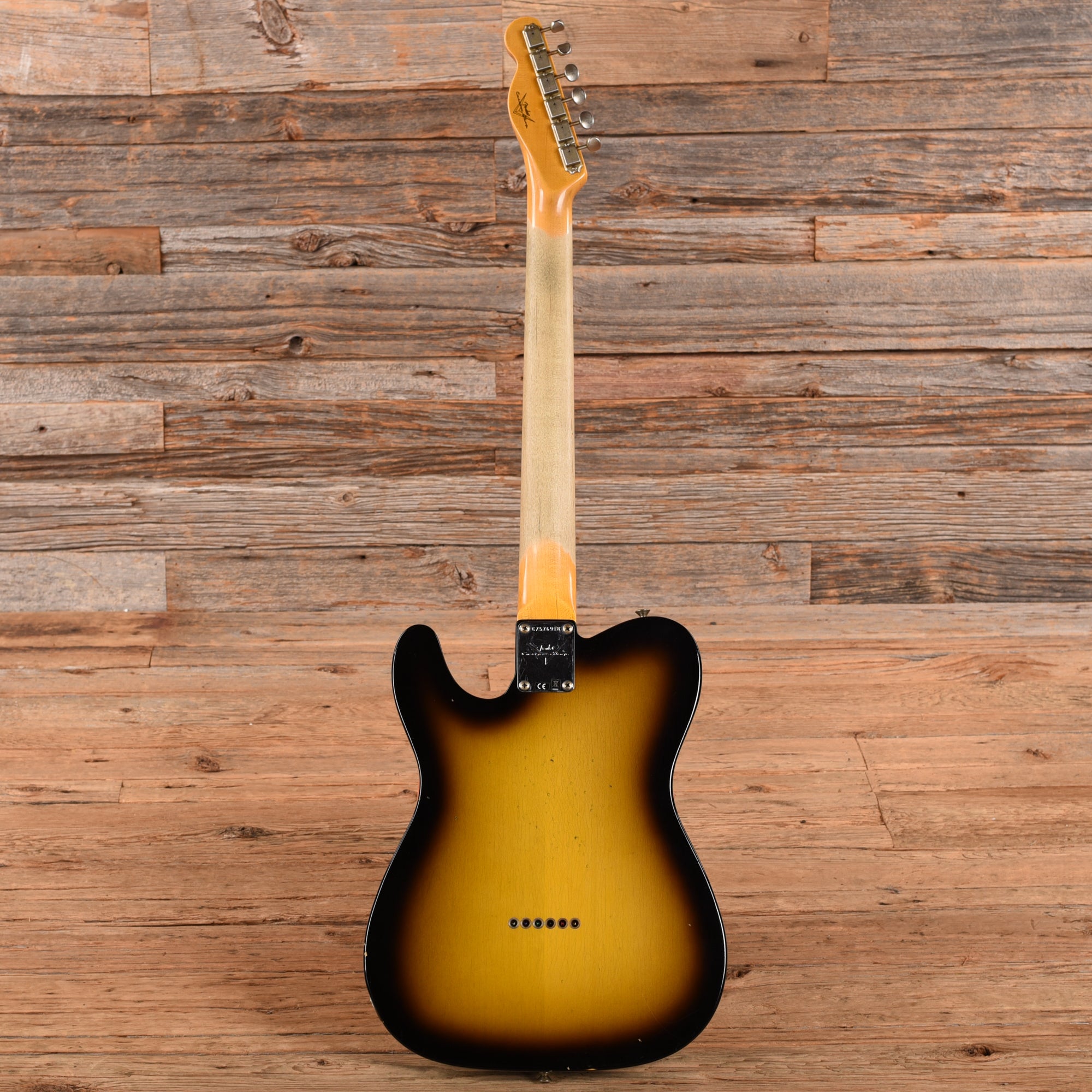 Fender Custom Shop '61 Reissue Telecaster Journeyman Relic 2-Tone Sunburst 2024 Electric Guitars