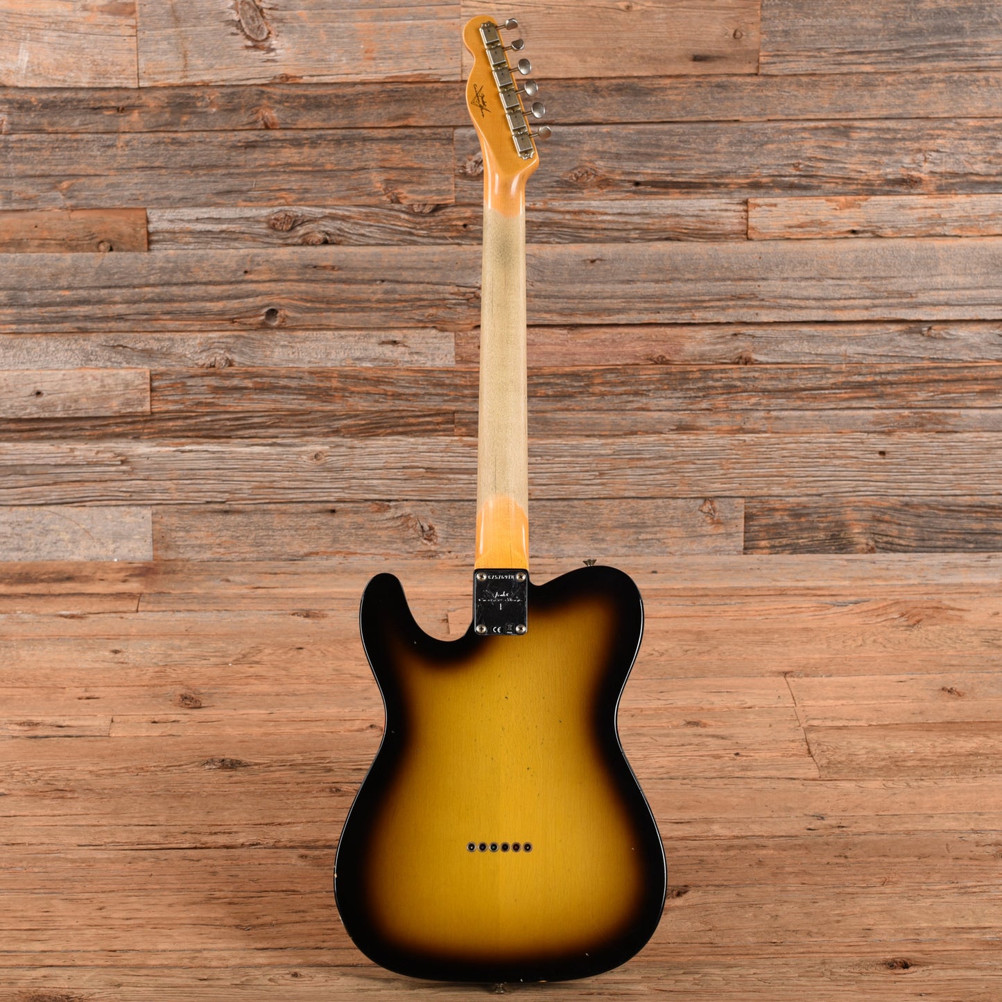 Fender Custom Shop '61 Reissue Telecaster Journeyman Relic 2-Tone Sunburst 2024 Electric Guitars