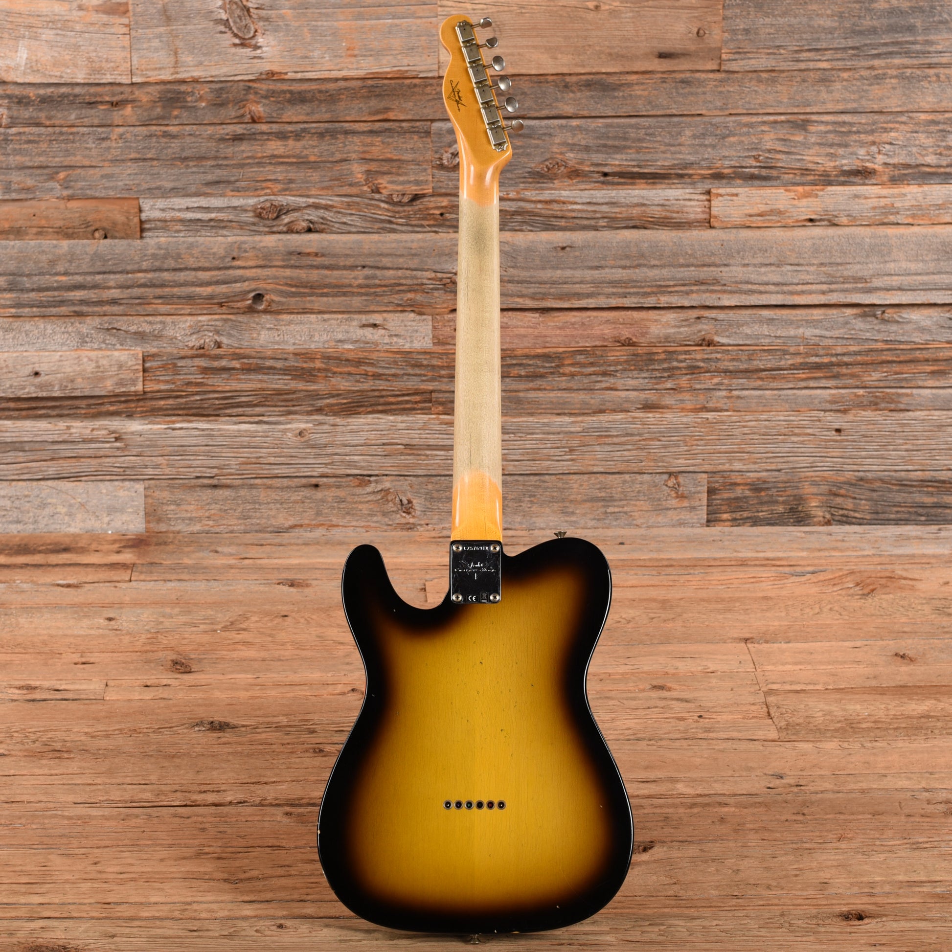 Fender Custom Shop '61 Reissue Telecaster Journeyman Relic 2-Tone Sunburst 2024 Electric Guitars