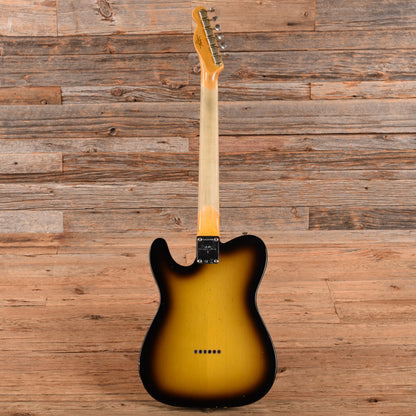 Fender Custom Shop '61 Reissue Telecaster Journeyman Relic 2-Tone Sunburst 2024 Electric Guitars